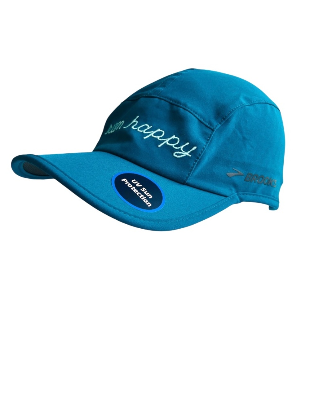 Brooks Hat Sherpa Dri Layer OSFA Ocean Pool Teal Lightweight UV Protection New